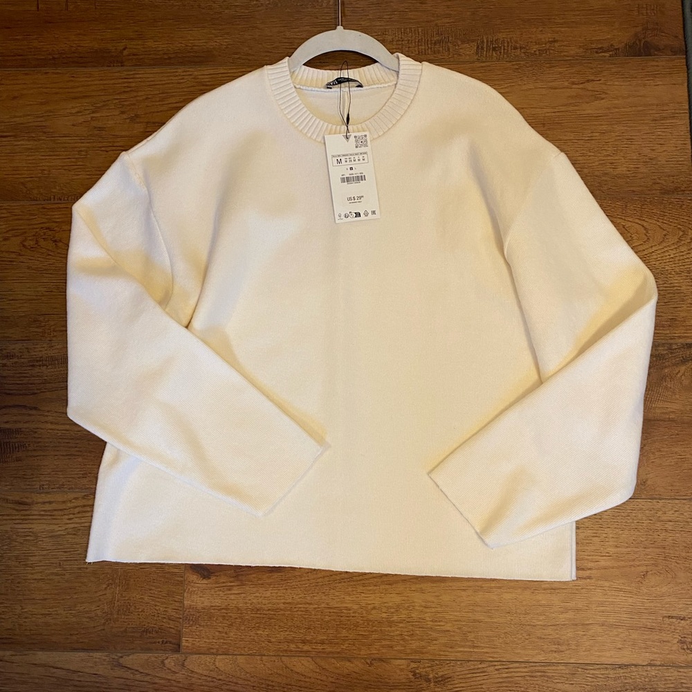 NWT Cream Sweater
